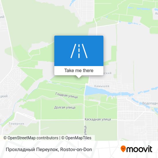 Прохладный Переулок map