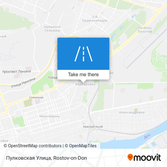 Пулковская Улица map