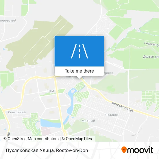Пухляковская Улица map