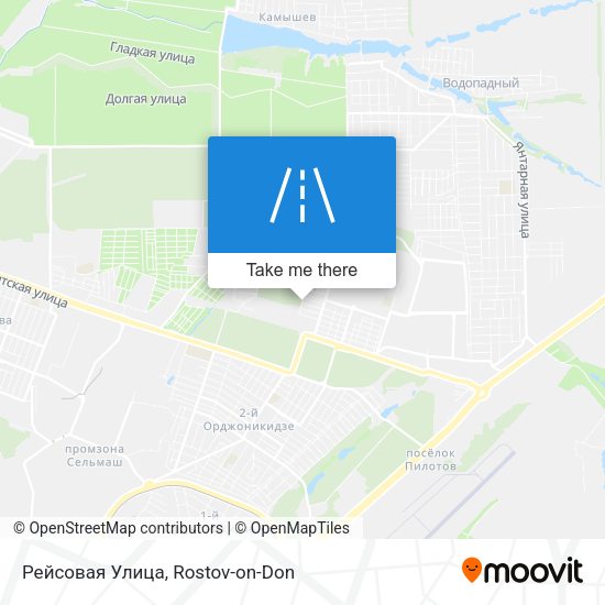 Рейсовая Улица map