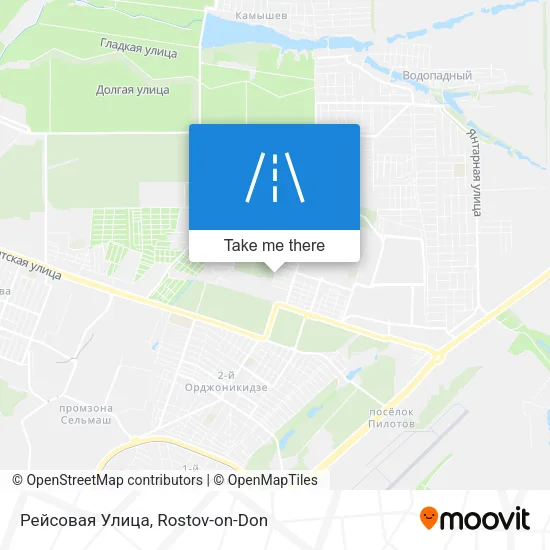 Рейсовая Улица map