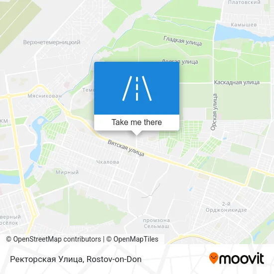 Ректорская Улица map