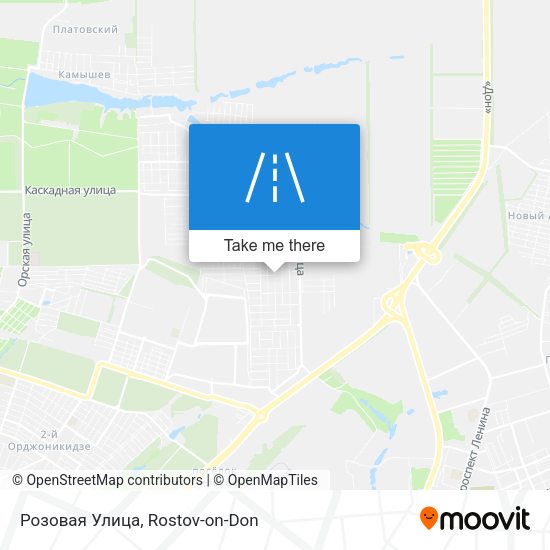 Розовая Улица map