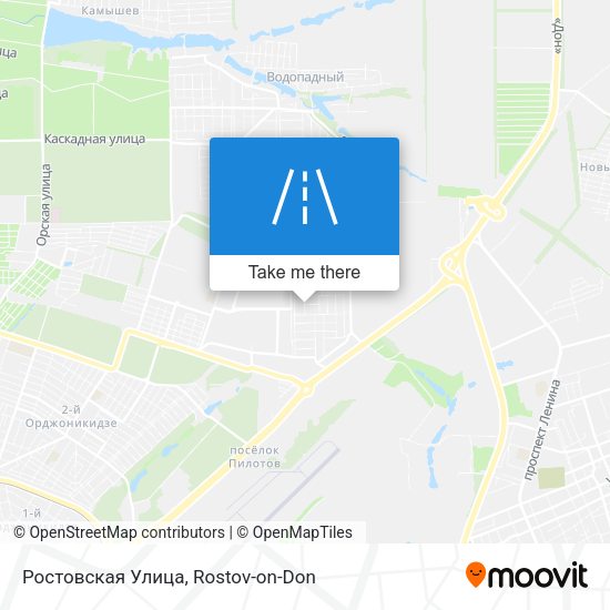 Ростовская Улица map