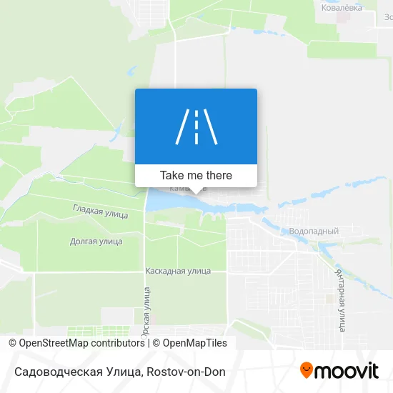 Садоводческая Улица map