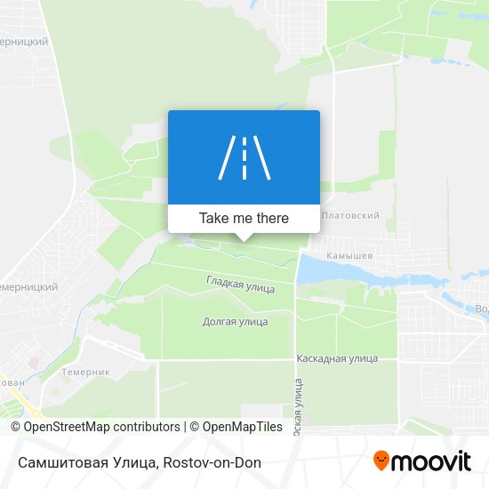 Самшитовая Улица map