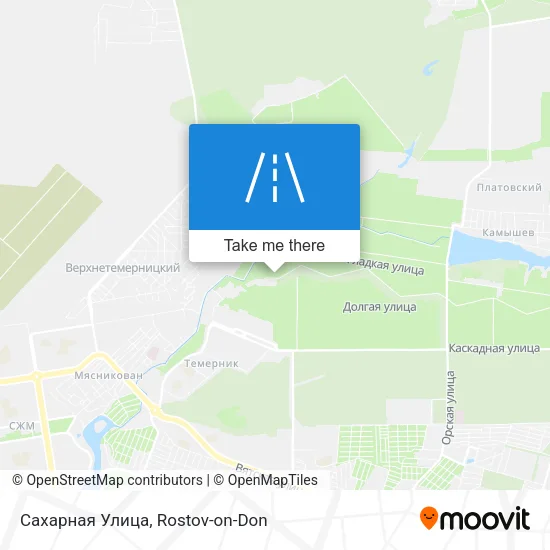 Сахарная Улица map