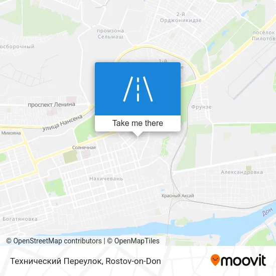 Технический Переулок map