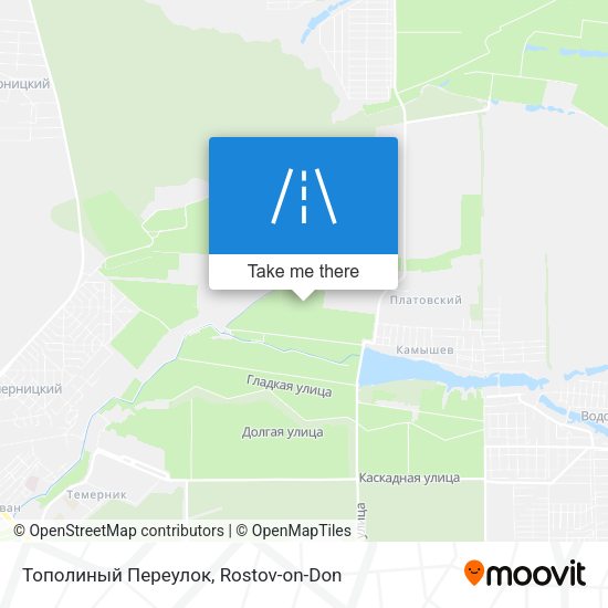 Тополиный Переулок map