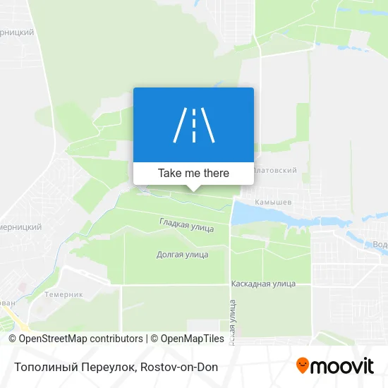 Тополиный Переулок map