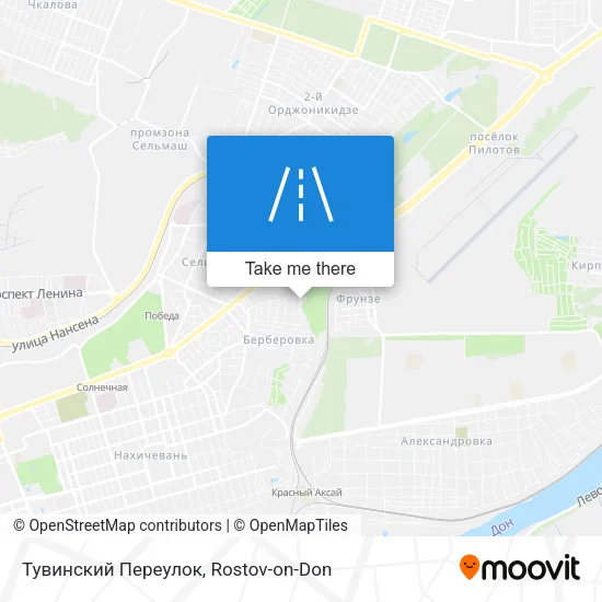 Тувинский Переулок map