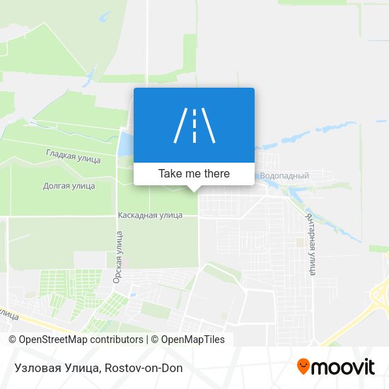 Узловая Улица map