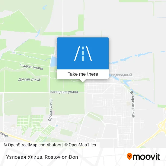 Узловая Улица map