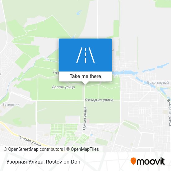 Узорная Улица map