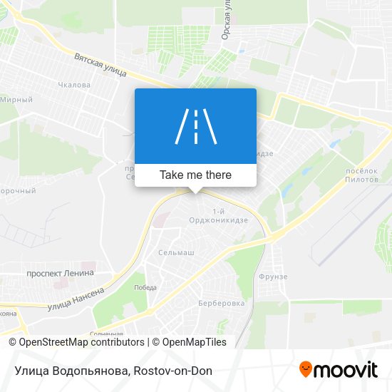 Улица Водопьянова map