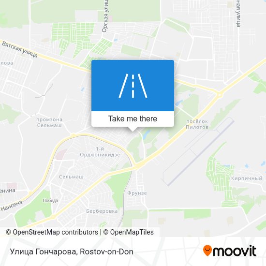 Улица Гончарова map