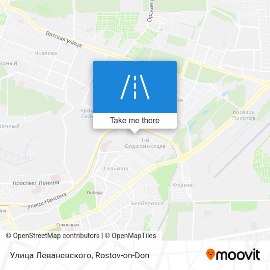 Улица Леваневского map