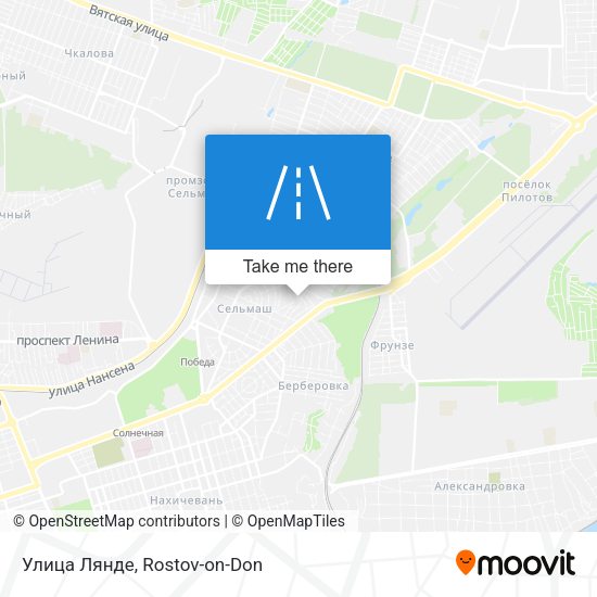 Улица Лянде map