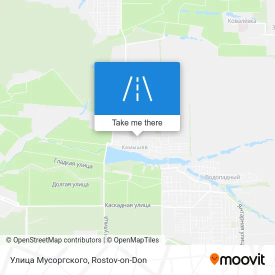 Улица Мусоргского map