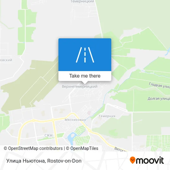 Улица Ньютона map