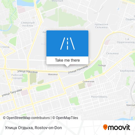 Улица Отдыха map