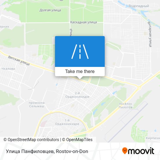 Улица Панфиловцев map