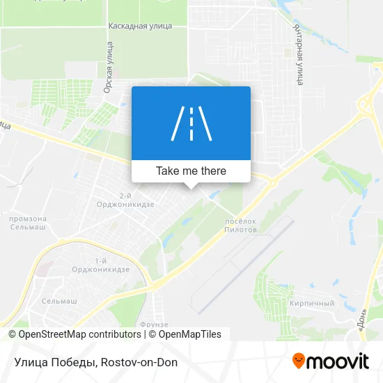Улица Победы map