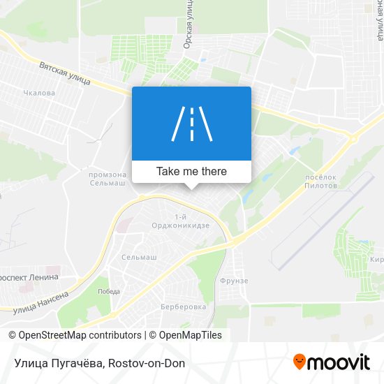 Улица Пугачёва map