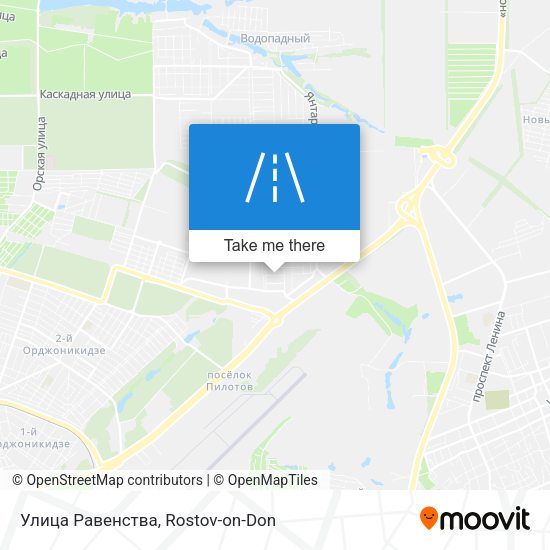 Улица Равенства map