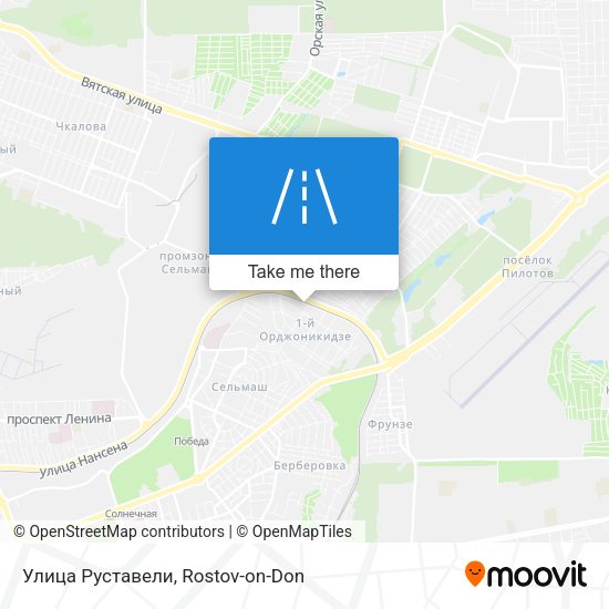 Улица Руставели map