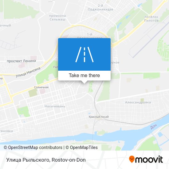 Улица Рыльского map