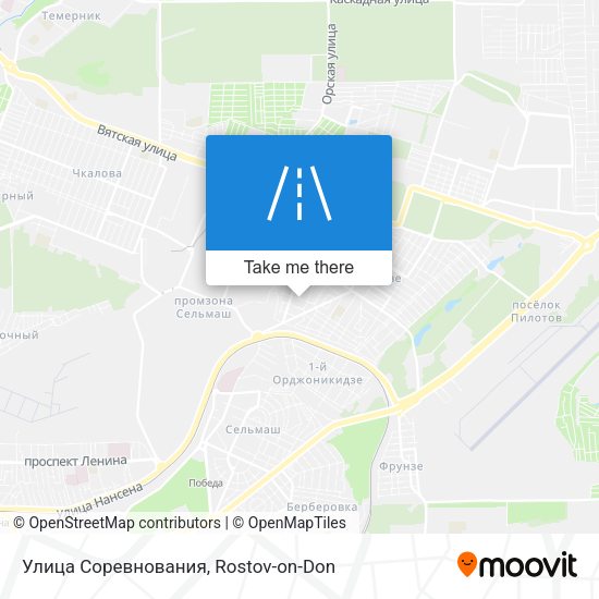 Улица Соревнования map