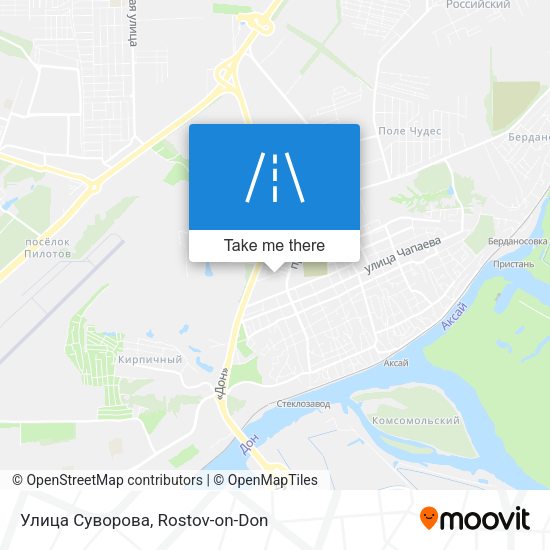 Улица Суворова map