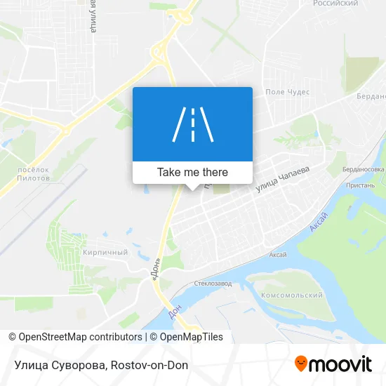 Улица Суворова map