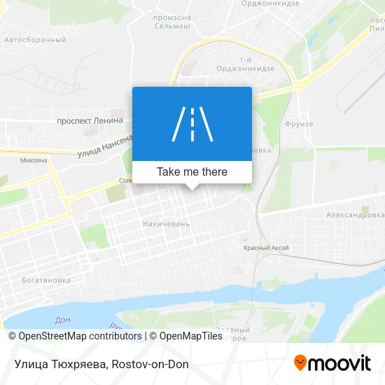 Улица Тюхряева map