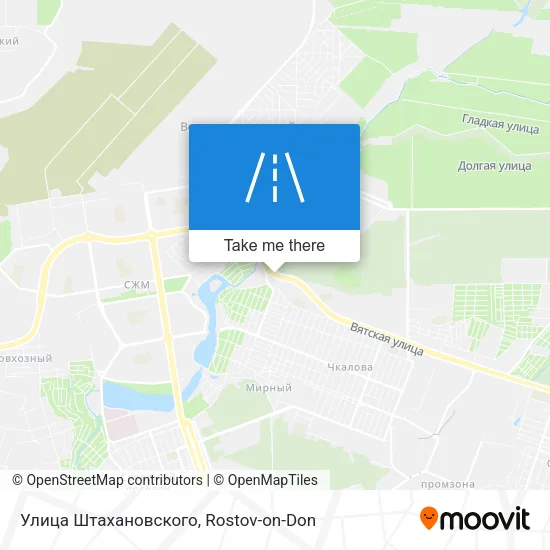 Улица Штахановского map