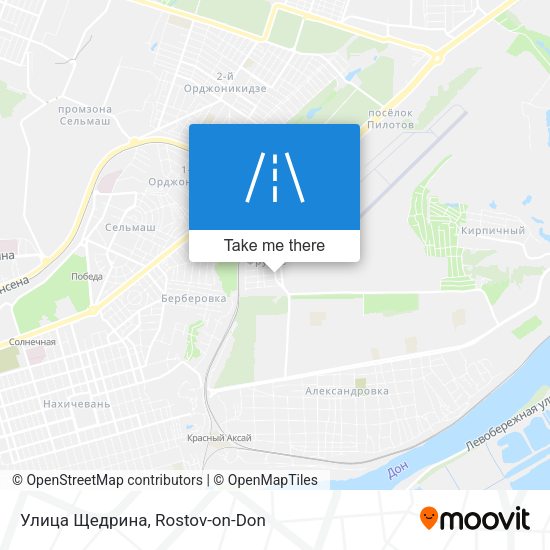 Улица Щедрина map