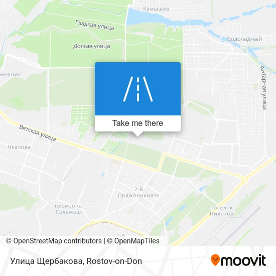 Улица Щербакова map