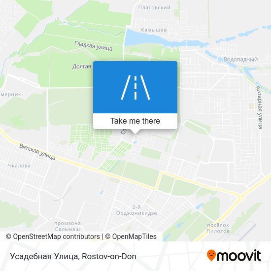 Усадебная Улица map