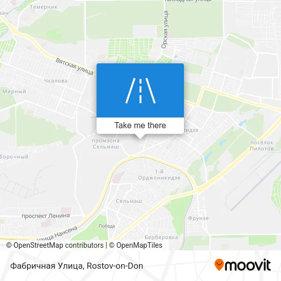Фабричная Улица map