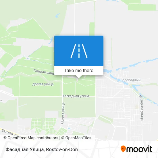 Фасадная Улица map