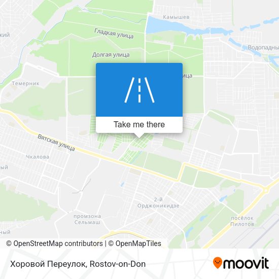 Хоровой Переулок map