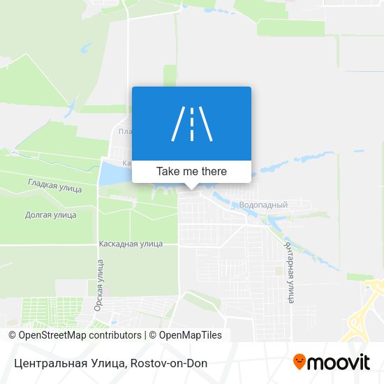 Центральная Улица map