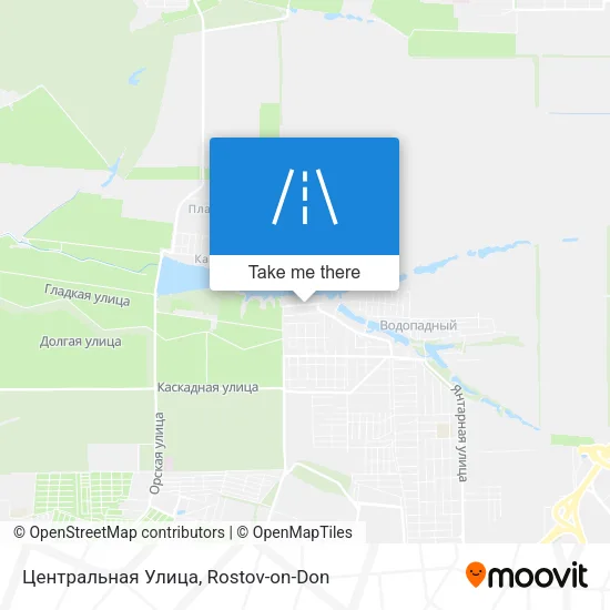 Центральная Улица map