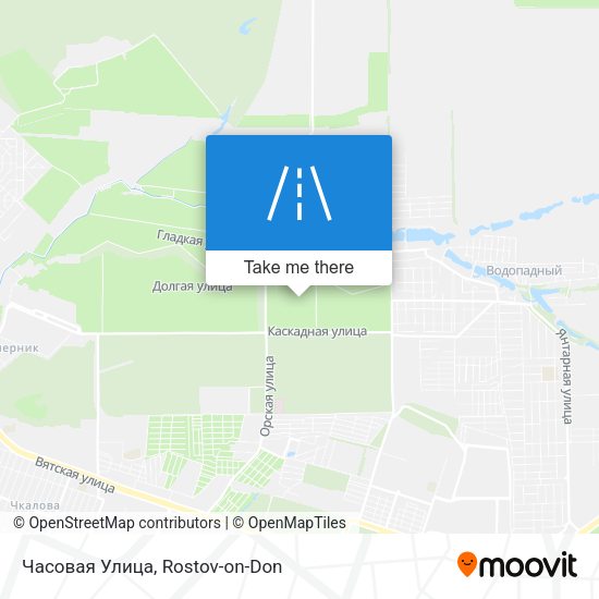Часовая Улица map
