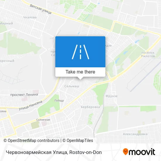 Червоноармейская Улица map