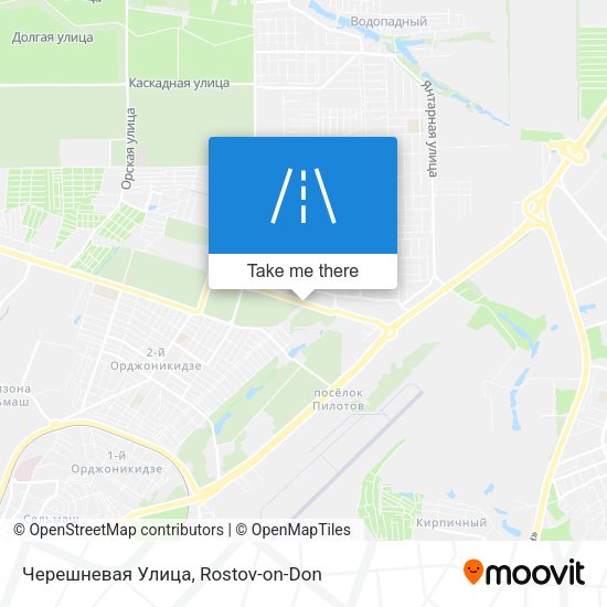 Черешневая Улица map