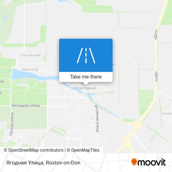 Ягодная Улица map