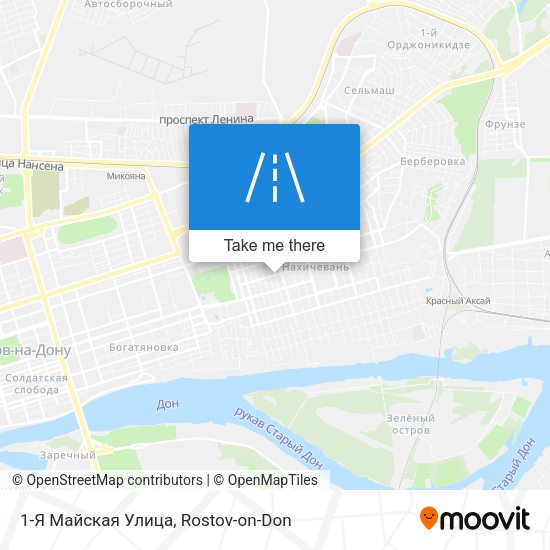 1-Я Майская Улица map