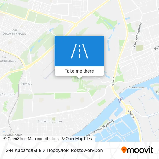 2-Й Касательный Переулок map